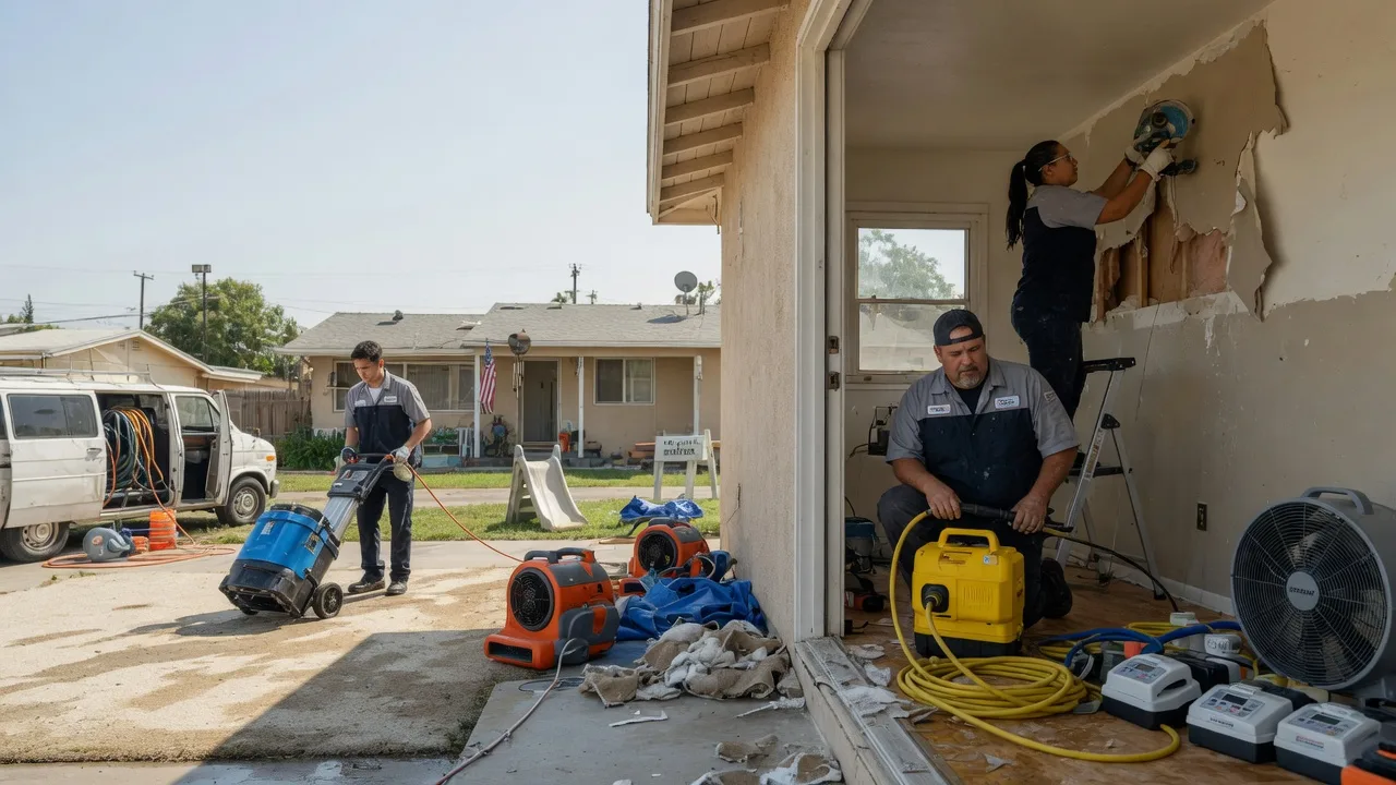 Water Damage Restoration in Sarepta, LA near me